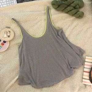 American Eagle Striped Aloha Tank